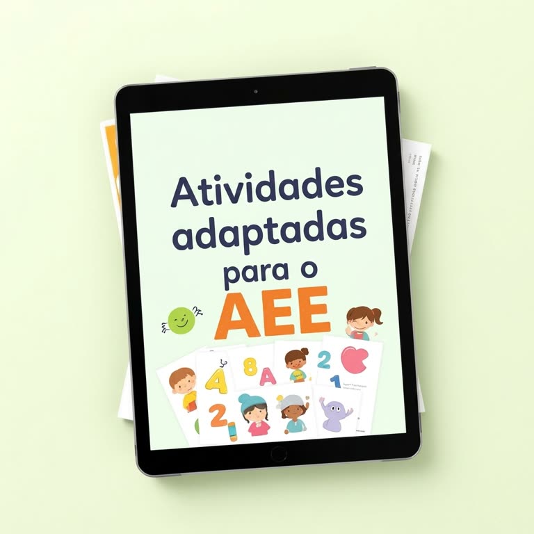 Mockup do Bônus 2: Atividades Adaptadas para o AEE